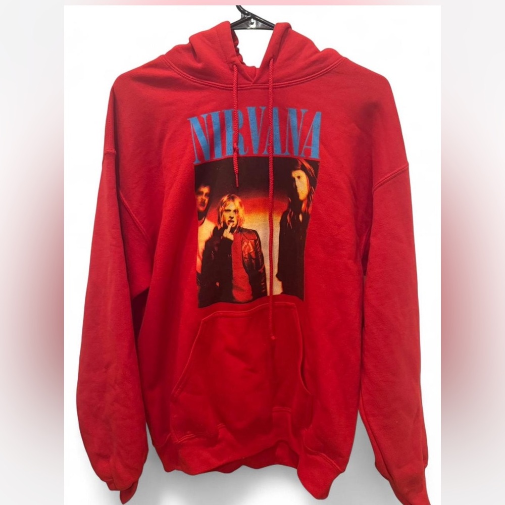 Official Nirvana Kurt “Middle Finger” Sweatshirt